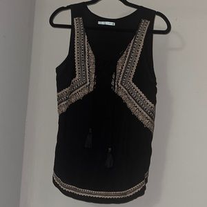 Black Summer Blouse